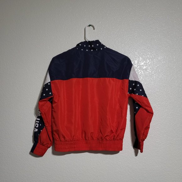 Sanrio Hello Kitty x Team USA‎ Olympics Track Zip Up Girls Long Sleeves Jacket L - Picture 10 of 10